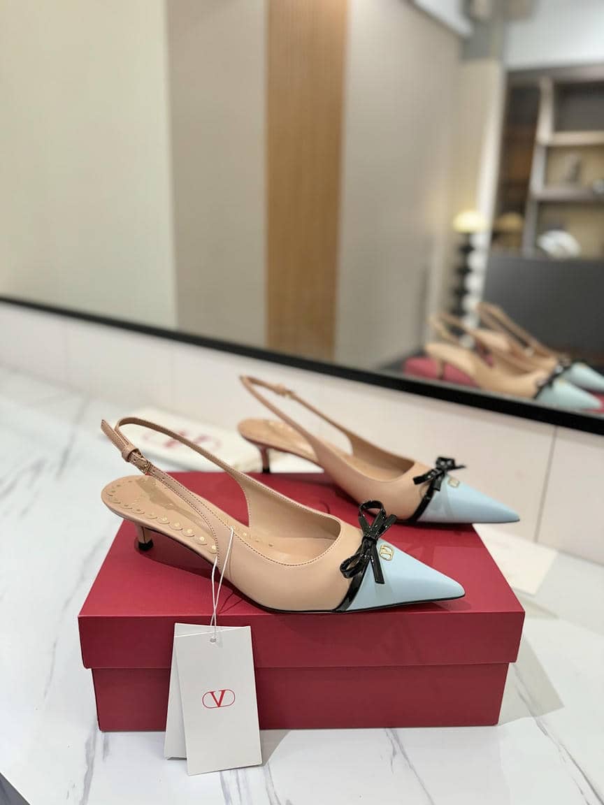 Valentino Bow Sandal4.5cm-8.5cm-4